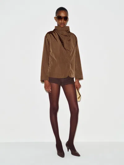 Reformation Blake Jacket Brown Large