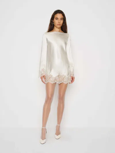 Reformation Blanche Dress In White