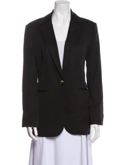 Pre-owned Reformation Blazer In Black