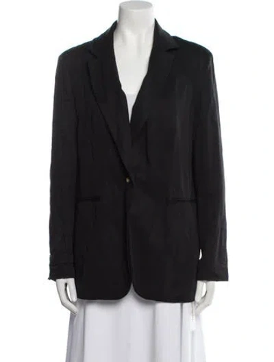 Pre-owned Reformation Blazer In Black