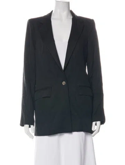 Pre-owned Reformation Blazer In Black