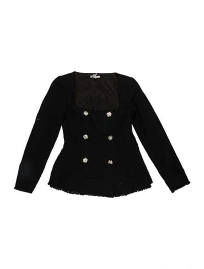Pre-owned Reformation Blazer In Black