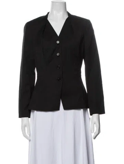 Pre-owned Reformation Blazer In Black