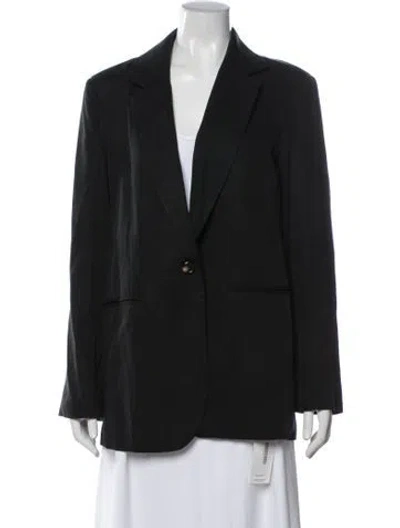 Pre-owned Reformation Blazer In Black