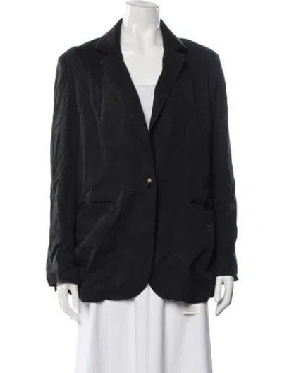 Pre-owned Reformation Blazer In Black