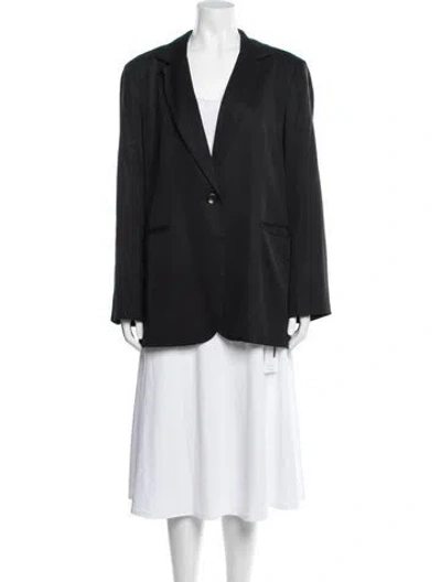 Pre-owned Reformation Blazer In Black