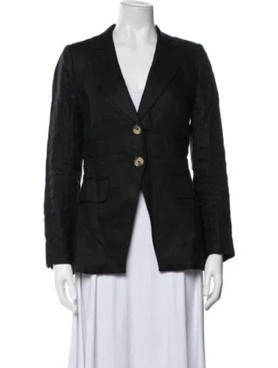 Pre-owned Reformation Blazer In Black