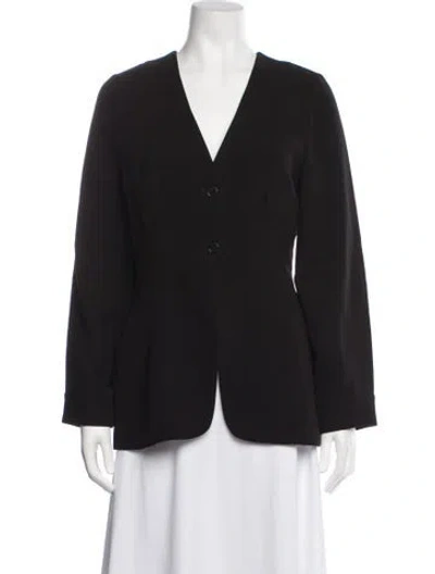 Pre-owned Reformation Blazer In Black
