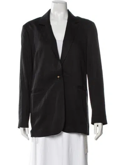 Pre-owned Reformation Blazer In Gray