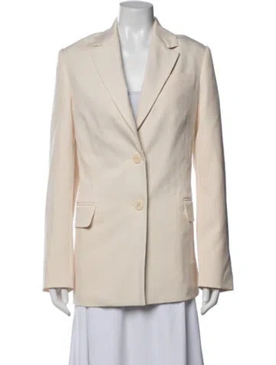 Pre-owned Reformation Blazer In Neutral