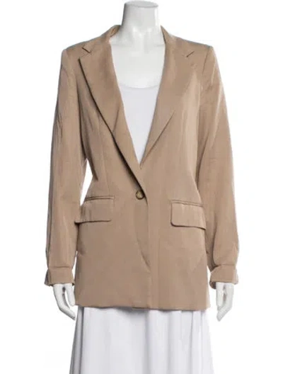 Pre-owned Reformation Blazer In Neutrals