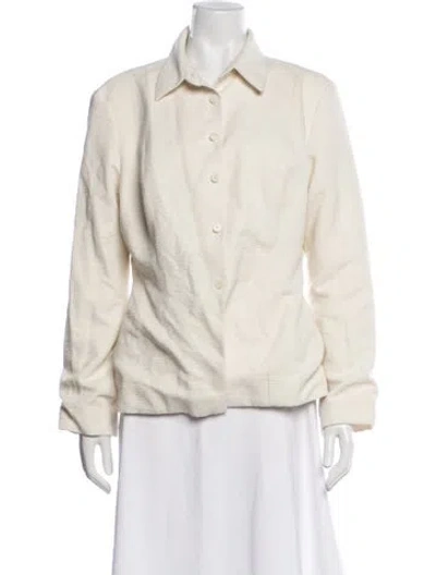 Pre-owned Reformation Blazer In Neutrals