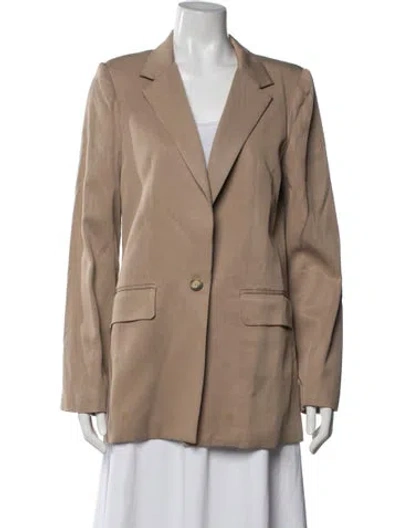 Pre-owned Reformation Blazer In Neutrals