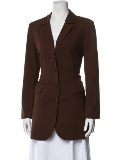 Pre-owned Reformation Blazer W/ Tags In Brown