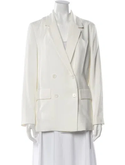 Pre-owned Reformation Blazer In White