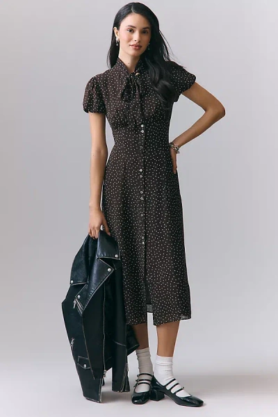 Reformation Bloomsberry Dress In Black