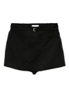 Reformation Bobbi Skort In Black