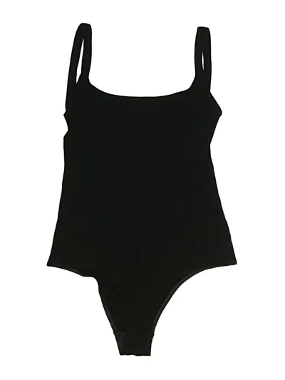 Pre-owned Reformation Bodysuit In Black