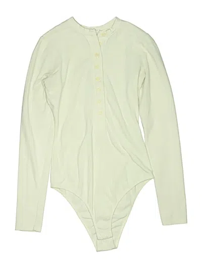 Pre-owned Reformation Bodysuit In Green