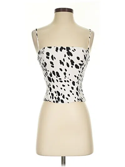 Pre-owned Reformation Bodysuit In Ivory