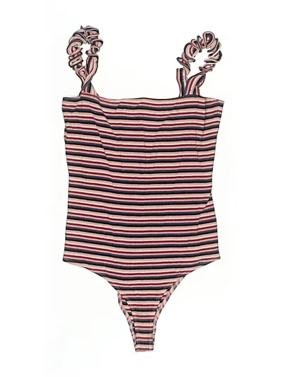 Pre-owned Reformation Bodysuit In Pink