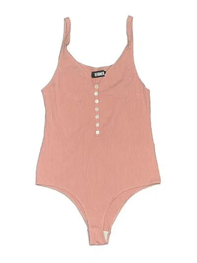 Pre-owned Reformation Bodysuit In Pink