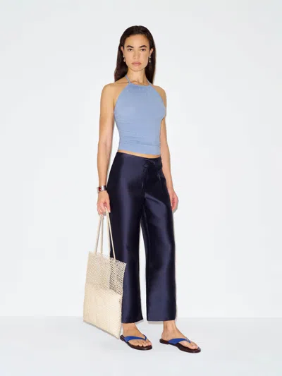Reformation Bondi Knit Top Blue Xs