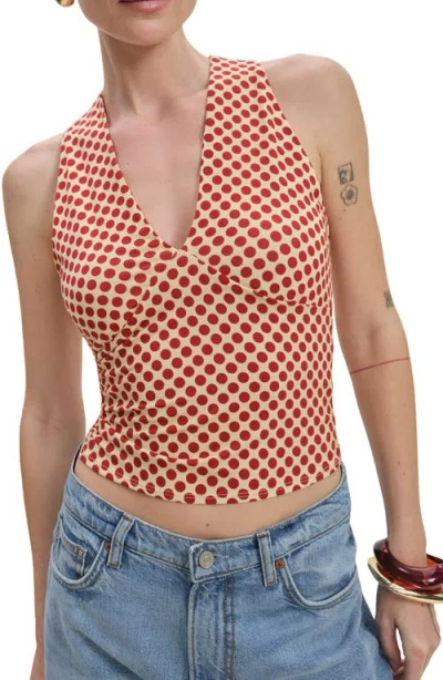 REFORMATION REFORMATION BOWIE V-NECK TANK