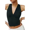 Reformation Bowie V-neck Tank In Black