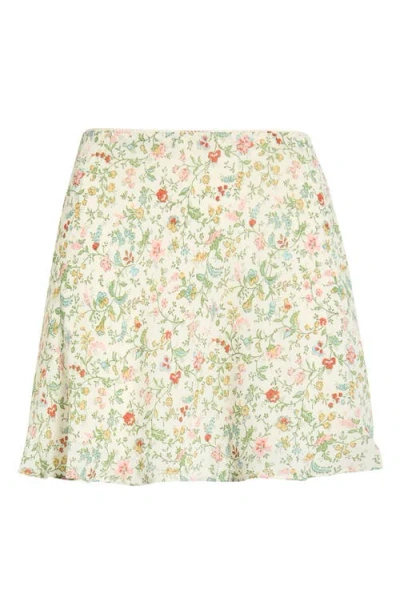 Reformation Brandy Miniskirt In Multi