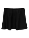 Reformation Brandy Skirt In Black