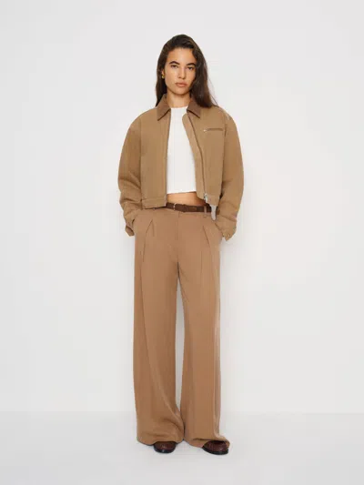 REFORMATION BRIAR CROPPED UTILITY JACKET