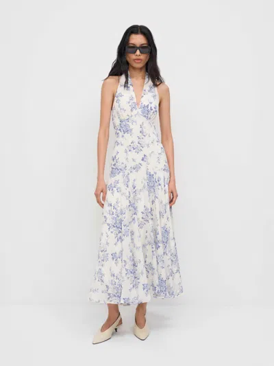 Reformation Briony Dress Ivory 8 In White