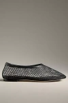 Reformation Britt Ballet Flats In Black