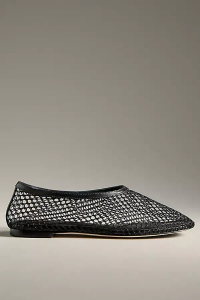 Reformation Britt Ballet Flats In Black