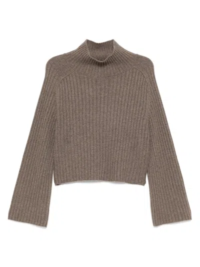 Reformation Brooke Jumper In Brown