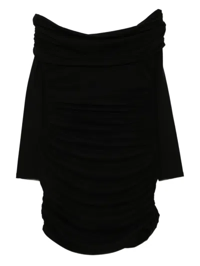 Reformation Brooks Dress In Black