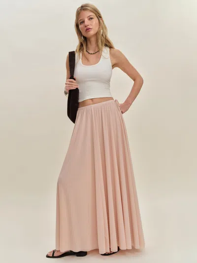Reformation Brooks Sheer Knit Skirt