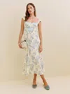 Reformation Ismay Dress In Teacup