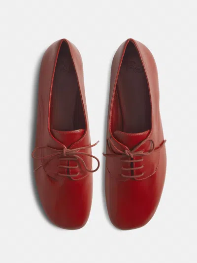 Reformation Buffy Oxford Red 5