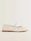 Reformation Buffy Ruched Ballet Flat