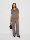 Reformation Buttercup Hour Pj Set In Gray