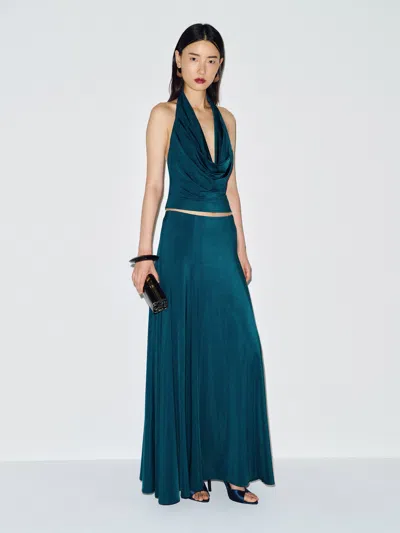 Reformation Caitie Knit Two Piece Blue Large