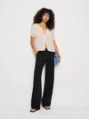 Reformation Calia Sheer Top In Neutral