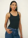 Reformation Calie Tank In Black