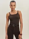 Reformation Calie Tank In Mole