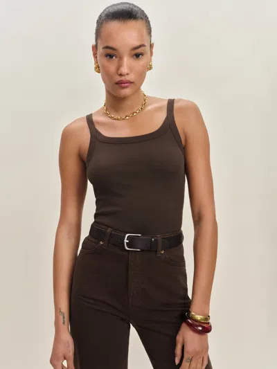 Reformation Calie Tank In Mole