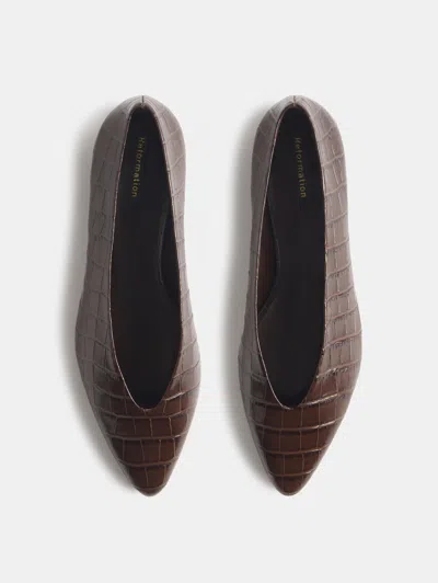 Reformation Calista Flat Brown 5