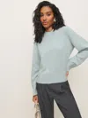 Reformation Calloway Regenerative Wool Crew In Horizon