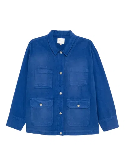 Reformation Callum Jacket In Blue